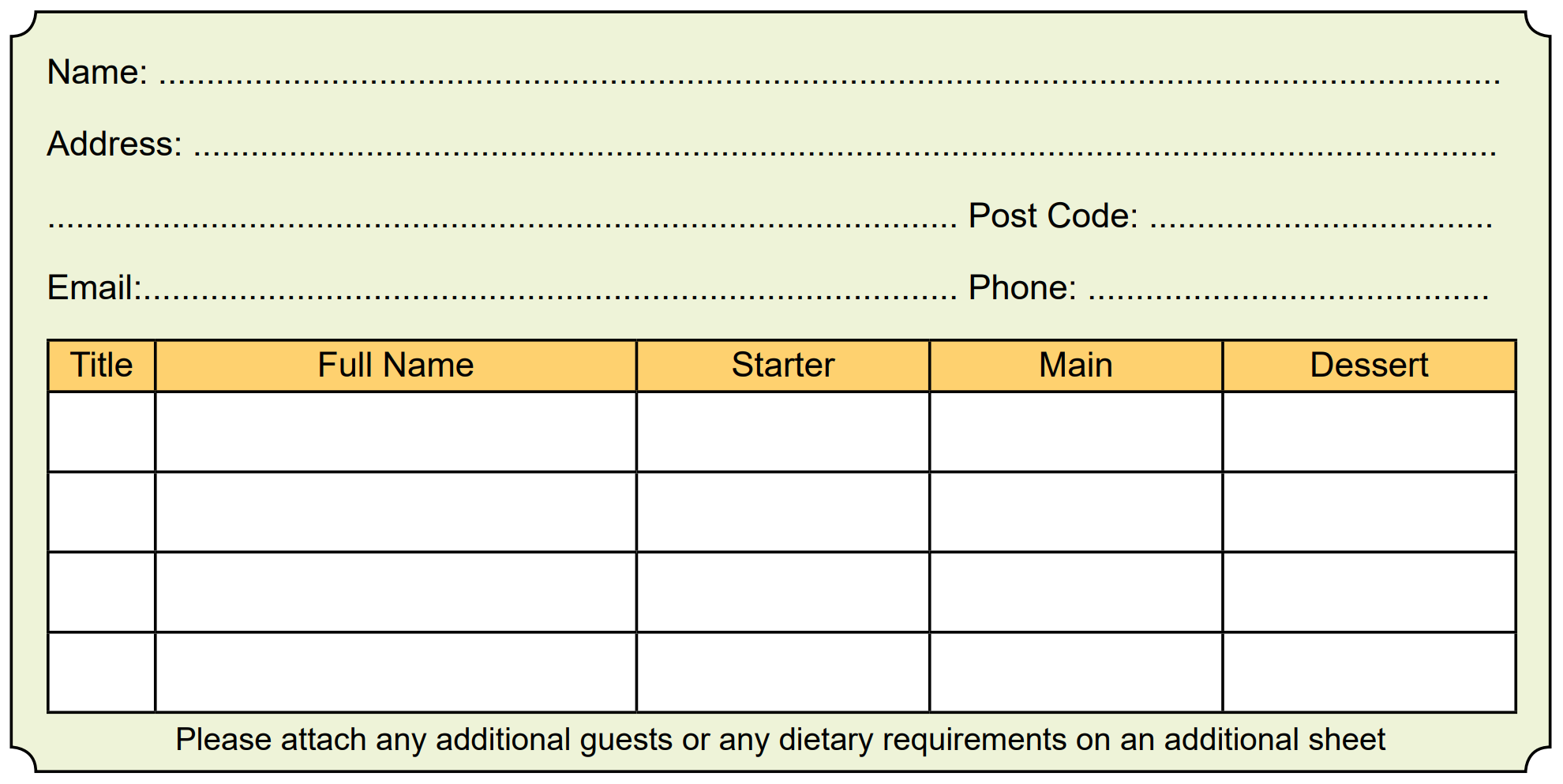 agm2023 menu choice