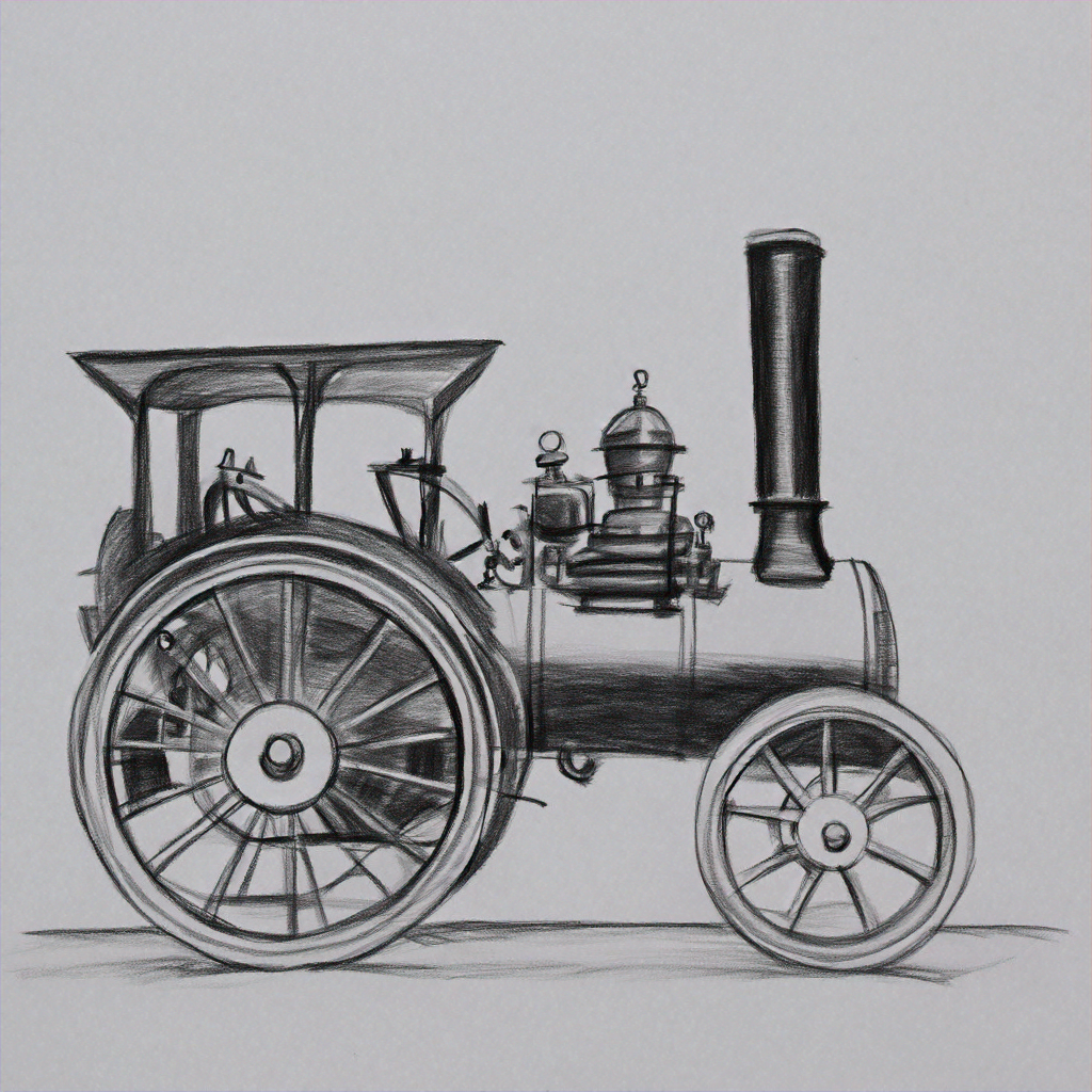 traction-engine-drawn
