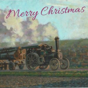 Christmas Card - Burrell Road Locomotive